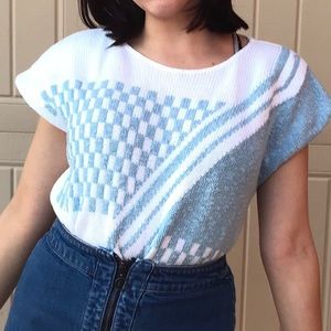✨SOLD✨Vintage Geometric Sweater Tank